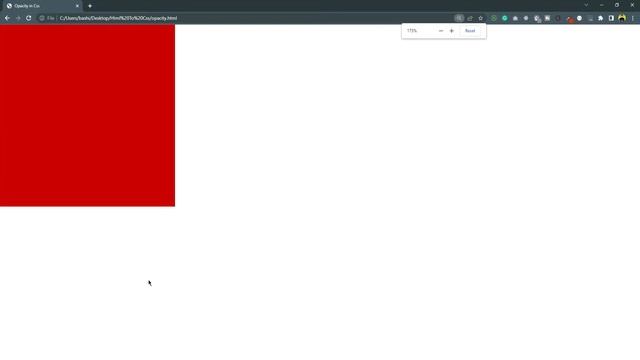 Html + CSS Tutorial  Css Opacity Properties  and values In CSS Tutorials  Web Development Course