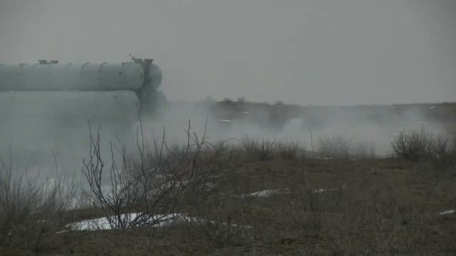 Боевые пуски ЗРК С 400 Триумф Центрального военного округа