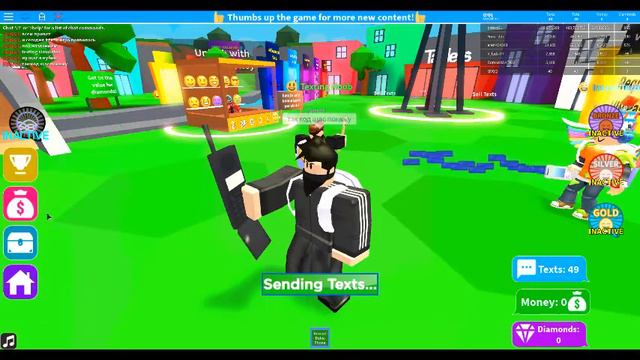 Новая игра [NEW!] Texting Simulator 💬 второй код Sorethumbs смотреть онлайн