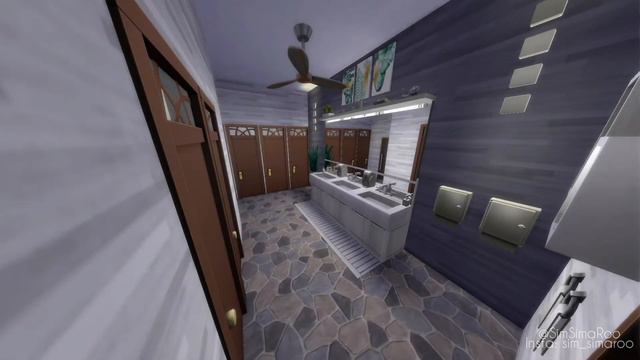 Lotus Hotel and Spa Walkthrough - The Sims 4 (NoCC) смотреть онлайн