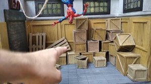 Как сделать диораму Marvel Spider-Man для фигурок Marvel legends