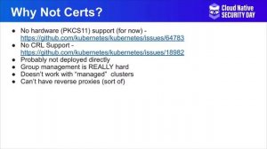 Why OpenID Connect is More Secure then Certificates - Marc Boorshtein, Tremolo Security, Inc.