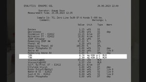 TCL Zero Line 5w30 GF-6 (отработка из Honda, 5 400 km.)