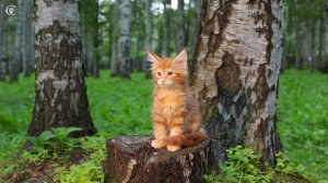 Видео котенка мейн кун красный мрамор Tor в 2 месяца www.coonplanet.ru