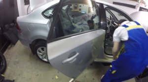 Как сделать из VW Polo премиум？ Полная шумоизоляциясделать из VW Polo премиум? Полная шумоизоляция