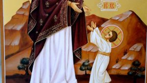 Икона Первые шаги Иисуса Христа