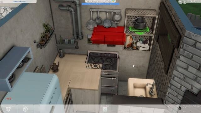 ?Хижина оборотня одиночки│Строительство Симс 4│Werewolf Hut│SpeedBuild│NO CC [The Sims 4]