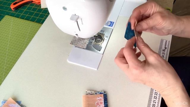 Sewing Using Small Pieces of Fabric. Easy Patchwork Block. For Beginners. Patchwork Quilt Pattern смотреть онлайн