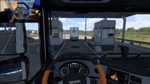 DAF XF | ETS 2 | Tuzla to Pecs (DLC) | Logitech G29 Realistic Gameplay