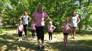 Счастливая гимнастика | Корпоративный танец "Птица счастья" Обучение.