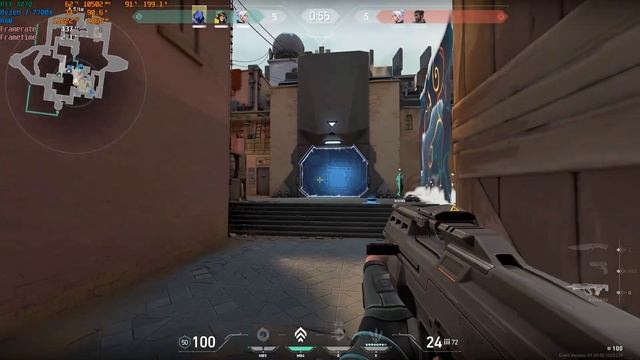 Valorant ( Jett ) on 300 + fps High Setting RTX 4070 + Ryzen -7 7700x смотреть онлайн