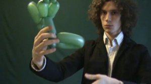 Лягушка из воздушного шарика