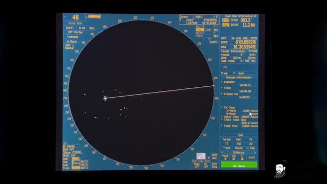 Marine Radar Performance Monitor (PM) Test. Проверяем РЛС #radar #magellanseaman