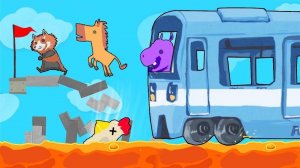 СМЕХ, ПОЗИТИВ И РАДОСТЬ ЗАШКАЛИВАЕТ! - Ultimate Chicken Horse!