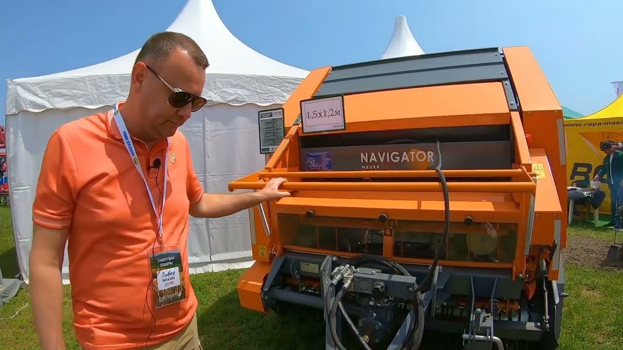 Короткий обзор трёх самых популярных пресс-подборщиков производства Навигатор-НМ смотреть онлайн