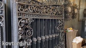 Ковторг. Производство кованых ворот и ограждений. Недорогая доставка по всей России.