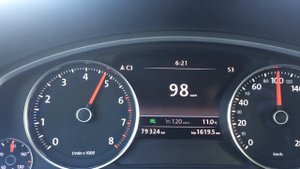 Разгон бензинового туарега 249л.с. от 0-140км/ч