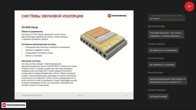 Как сделать безопасный и тихий дом . Применение каменной ваты ТЕХНОНИКОЛЬ для звукоизоляции смотреть онлайн