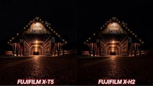 Fujifilm X-T5 VS Fujifilm X-H2 | NIGHT MODE | Camera Test