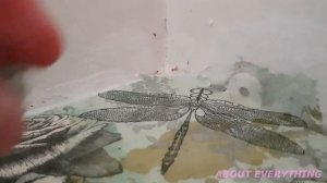 Столешница, декупаж салфетками. #Декупаж #салфетки #HANDMADE