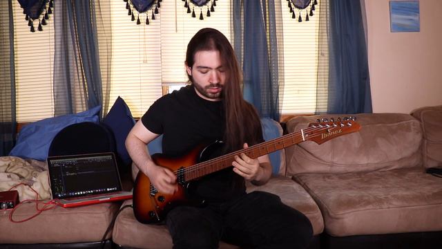 Dream Theater- The Count of Tuscany (Intro Guitar Solo Cover) Ibanez/Fractal смотреть онлайн
