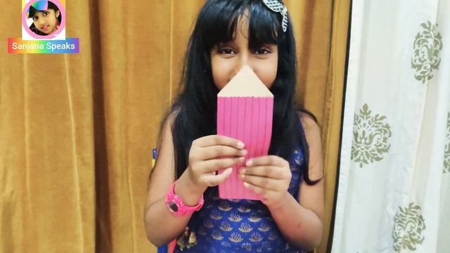 Teacher's Day DIY Greeting Card 2 | PENCIL CARD | Easy Paper Craft | Greeting Card - Part 2 смотреть онлайн