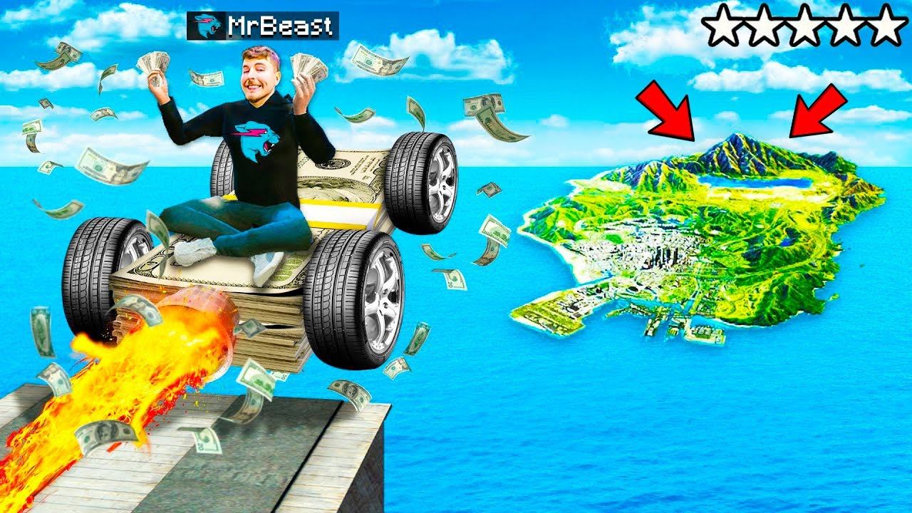 ПРЫЖКИ НА ТАЧКАХ ЮТУБЕРОВ ЧЕРЕЗ ВСЮ КАРТУ В ГТА 5! - ЭКСПЕРИМЕНТЫ В GTA 5 ОНЛАЙН | ЧЕЛЛЕНДЖЫ ГТА 5