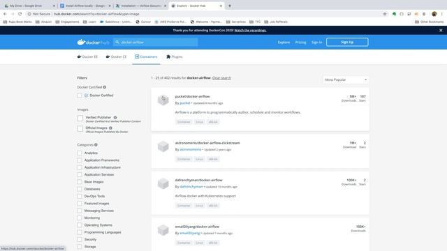 Airflow 2: Setting up Apache Airflow locally using Docker смотреть онлайн