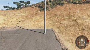 Марк и Чайзер решили ПОСПОРИТЬ со СТОЛБОМ... BeamNG Drive