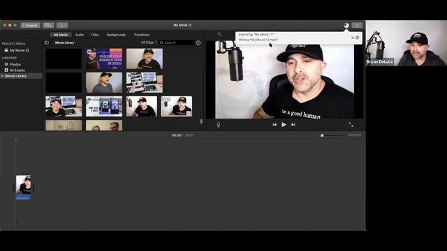 How to create an .MP4 or .MOV file in iMovie (2020) смотреть онлайн