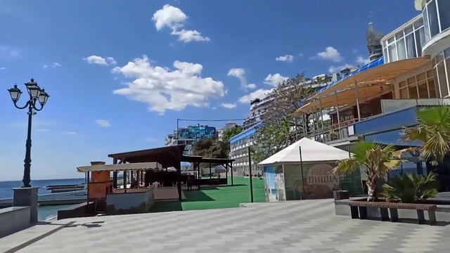 #сашакира #ялта #крым2022 От Приморского пляжа до пляжа Солнечного. смотреть онлайн