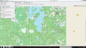 Как привязать  карту в Oziexplorer с помощью путевых точек