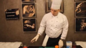 Рецепт двухслойной панакоты с хурмой