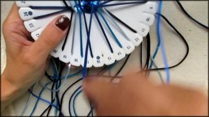 Beading4perfectionists : Kumihimo flat wide cuff braid on round disk tutorial