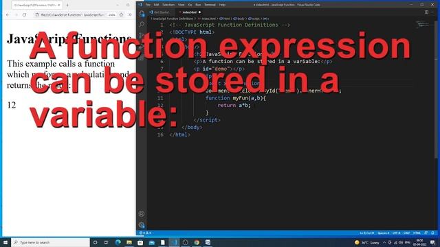 JavaScript Function Declarations Expressions Constructor