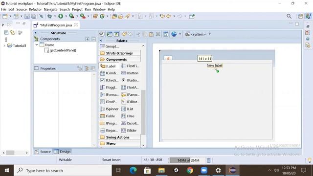 GUI in Java | Class 02 | Java Programming | Layouts and Components in Jswing |  The Techsort