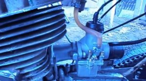 Робота Китайського карбюратора К-68, на ИЖ Планета .