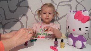 ♥ Хэллоу Китти Набор Лаков Hello Kitty Set nail polish