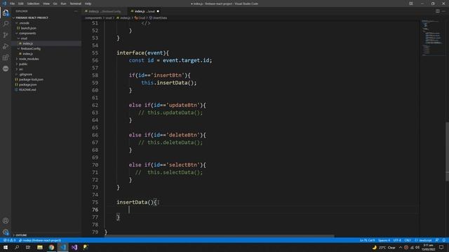 READ, WRITE, UPDATE, DELETE Data | Firebase Realtime DB v9 | React JS