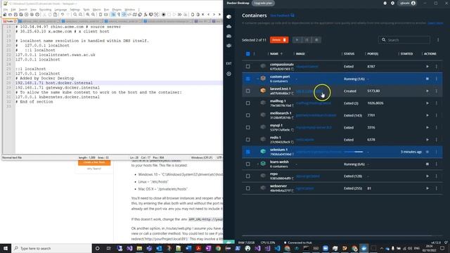 Docker - Port Already Allocated Error - FIX - Change Ports on Containers смотреть онлайн