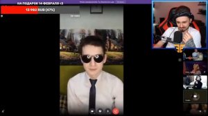 Клайп показал лицо на стриме Эдисона