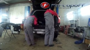Установка фаркопа на Volvo XC90 2017 год в ФаркопОФФ converted