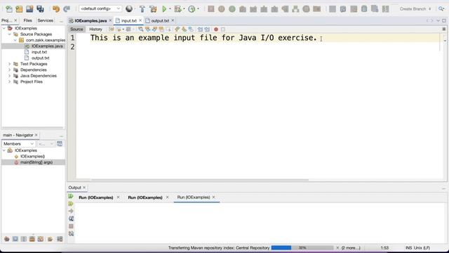 Java Programming 18 Java IO ex2 смотреть онлайн