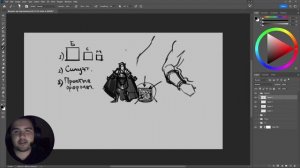 Концепт арт персонажей.  С нуля до итога. 1 часть