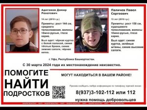 Загадочно пропавшие в Уфе. Дамир Адигамов и Павел Паличев. Последние новости
