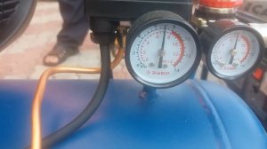 Генератор бензиновый Carver PPG-3900 - тест с компрессором.