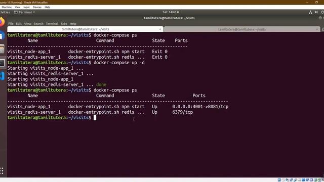 Docker in Tamil 37 Container Status with docker compose | Docker Tutorials | DevOps Docker Beginner