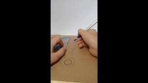 нож из картона за 10 минут