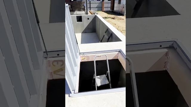 Строительство бассейна из несъемной опалубки Яхрома Часть 2