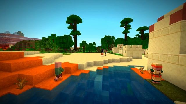 Minecraft's Rarest Biome Combinations! (Minecraft Bedrock Edition 1.17 Seeds) смотреть онлайн